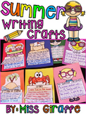 Summer Writing Craft Activities BUNDLE (10 Fun Summer Writ