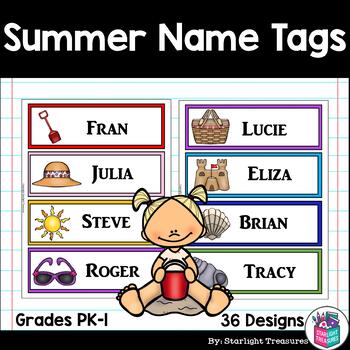 Summer Name s Worksheets Teaching Resources Tpt