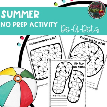 Preview of Summer No Prep Activity