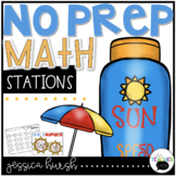 Summer No Prep Math Stations