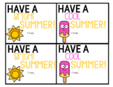 Summer Note for Students