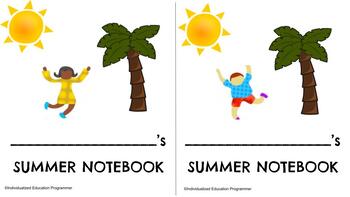 Preview of Summer Notebook FREEBIE!