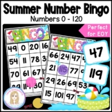 Summer Number Bingo 0 - 120 l Number Recognition 0 to 120