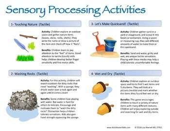 summer sensory skills summer explorer occupational