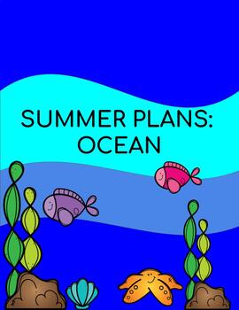 Preview of Summer Ocean Lesson Plans
