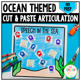 Summer Ocean Speech Therapy Craft