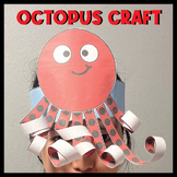 Summer Octopus Hat Craft | Ocean Animals Crown Headband Ac