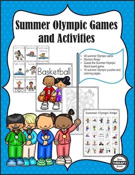 Preview of Summer Games Packet