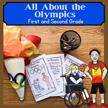 Preview of Summer Olympics 2024 1st & 2nd Grade Reading Comprehension Activities with Craft