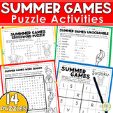 Summer Olympics 2024 Games Activities Puzzles Word Search 