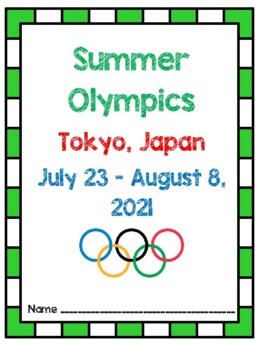 Summer Olympics Activities 2020 (2021): Tokyo, Japan by Bargains Galore ...