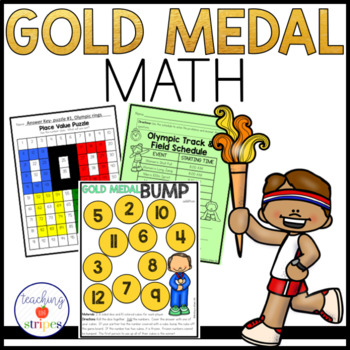 Preview of Summer Sports Math Activities and Games