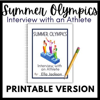 Preview of Summer Olympics! Athlete Interview! Printable Version