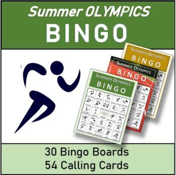 Preview of Summer Olympics BINGO GAME | Printable and Ready to Play