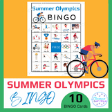 Summer Olympics BINGO Game