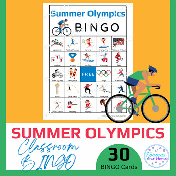 Preview of Summer Olympics Classroom BINGO Game