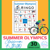 Summer Olympics Classroom BINGO Game