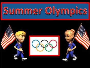 Preview of Summer Olympics ELA, Social Studies, and Math Unit