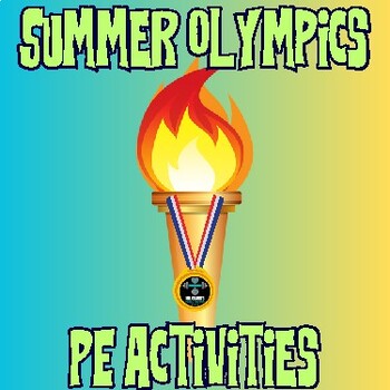 Preview of Summer Olympics PE Activities