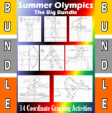 Summer Olympics - The Big Bundle - 14 Coordinate Graphing 