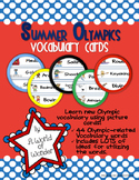 Summer Olympics: Vocabulary Cards (Word Wall)