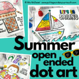 Summer Open Ended Dot Art