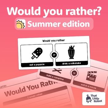 Preview of Summer Opinion Writing Prompts | 1st, 2nd, & 3rd Grade Daily Summer Writing