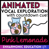 Summer PINK LEMONADE Vocal Exploration • ANIMATED Vocal Mu