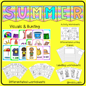 Summer Pack by MissWalshResources | Teachers Pay Teachers