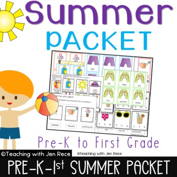 Summer Activity Pack by Teaching with Jen Rece | TPT