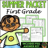 First Grade Summer Packet (Summer Review, Homework and Summer School)