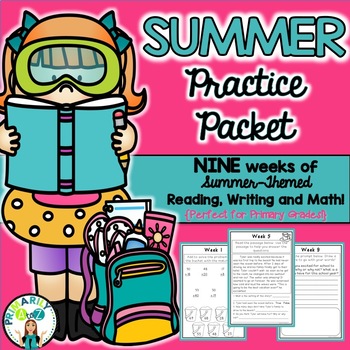 Summer Practice Packet by Primarily A to Z | TPT