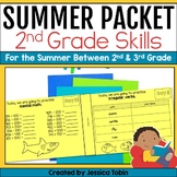 2nd Grade Summer Packet - Fun Summer Review Worksheets and