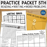 5th Grade Summer Review Practice Packet
