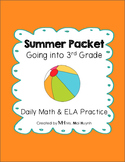 Summer Packet - Going into 3rd Grade