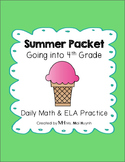 Summer Packet - Going into 4th Grade