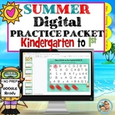 Summer Packet Kindergarten to 1st Grade | Google Classroom
