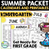 Summer Packet Kindergarten Summer Activity Calendar ~ Read