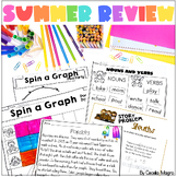 1st Grade Summer Packet End of the Year Activities Summer Review