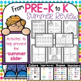 Summer Packet Review Pre K, end of year