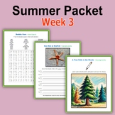 Summer Packet - Week 3
