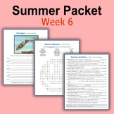 Summer Packet - Week 6