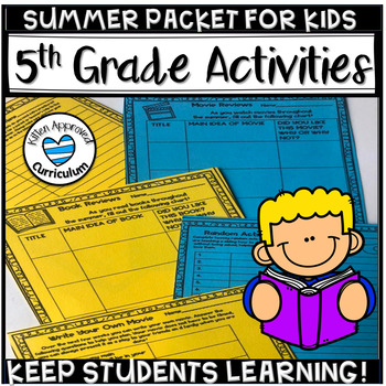 summer packet going into 6th grade teaching resources tpt