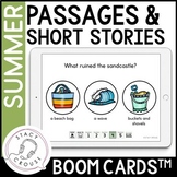 Summer Speech Therapy Short Story Comprehension Passages +