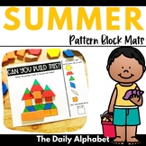 Summer Pattern Block Mat Activities