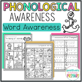 Summer Phonological Awareness Word Awareness Worksheets