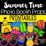 Summer Photo Booth Props {Made by Creative Clips Clipart}