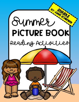 Preview of Summer Picture Book Reading Activities- Sharks!