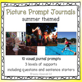 Summer Picture Journal Prompts differentiated for special 
