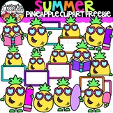 Summer Pineapple Clipart Freebie {Teacher Appreciation Fre